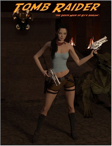 DarkSoul3D - Tomb Raider - The Death Mask of 'Ku'k Bahlam'