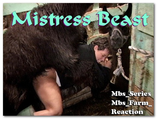 Animal Sex Extreme Bestiality (Mistress Beast) Mbs PMS SM series Horse fucking mpg