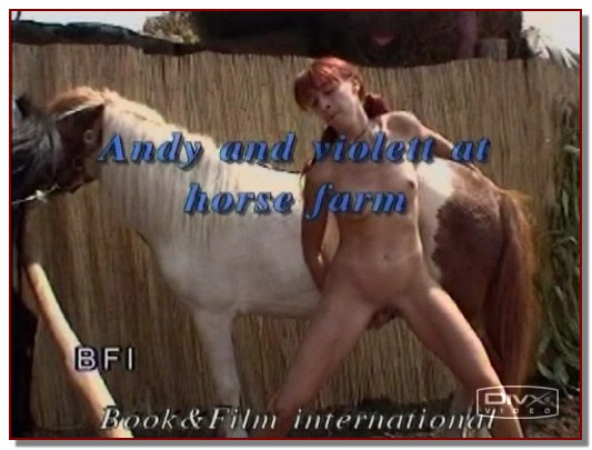 Horse Sex Film - Extreme Horse Sex - 079 - Andy and Violett At A Horse Farm ...